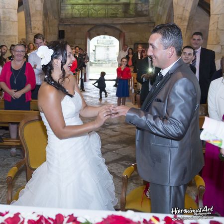 Echange des alliances Mariage Moelan-Sur-Mer